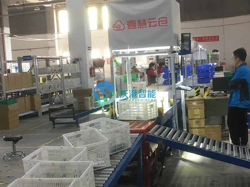 壹慧云倉流水線DWS自動在線掃碼量方稱重+分揀系統(tǒng)項(xiàng)目